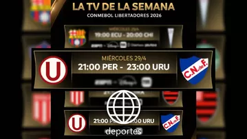 Universitario vs Nacional: ¿Qué canal transmitirá duelo de Copa?