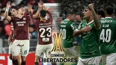 Universitario y Palmeiras se enfrentarán por los octavos de final de la Copa Libertadores 2025. | Composición AD Universitario y Palmeiras se enfrentarán por los octavos de final de la Copa Libertadores 2025. | Composición AD