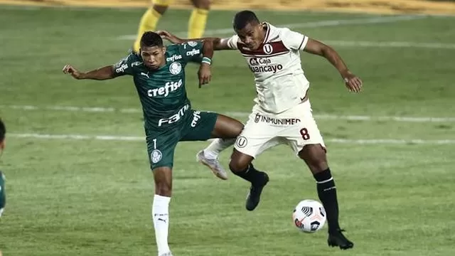 Universitario se despidió de la Copa Libertadores cayendo 6-0 ante Palmeiras en Brasil