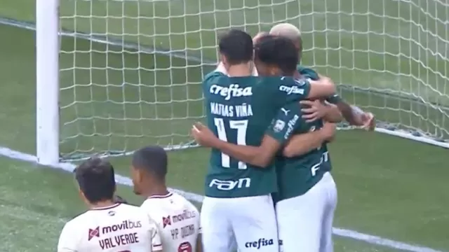 Universitario vs. Palmeiras: Willian sentenció el 4-0 para el &#39;Verdao&#39;