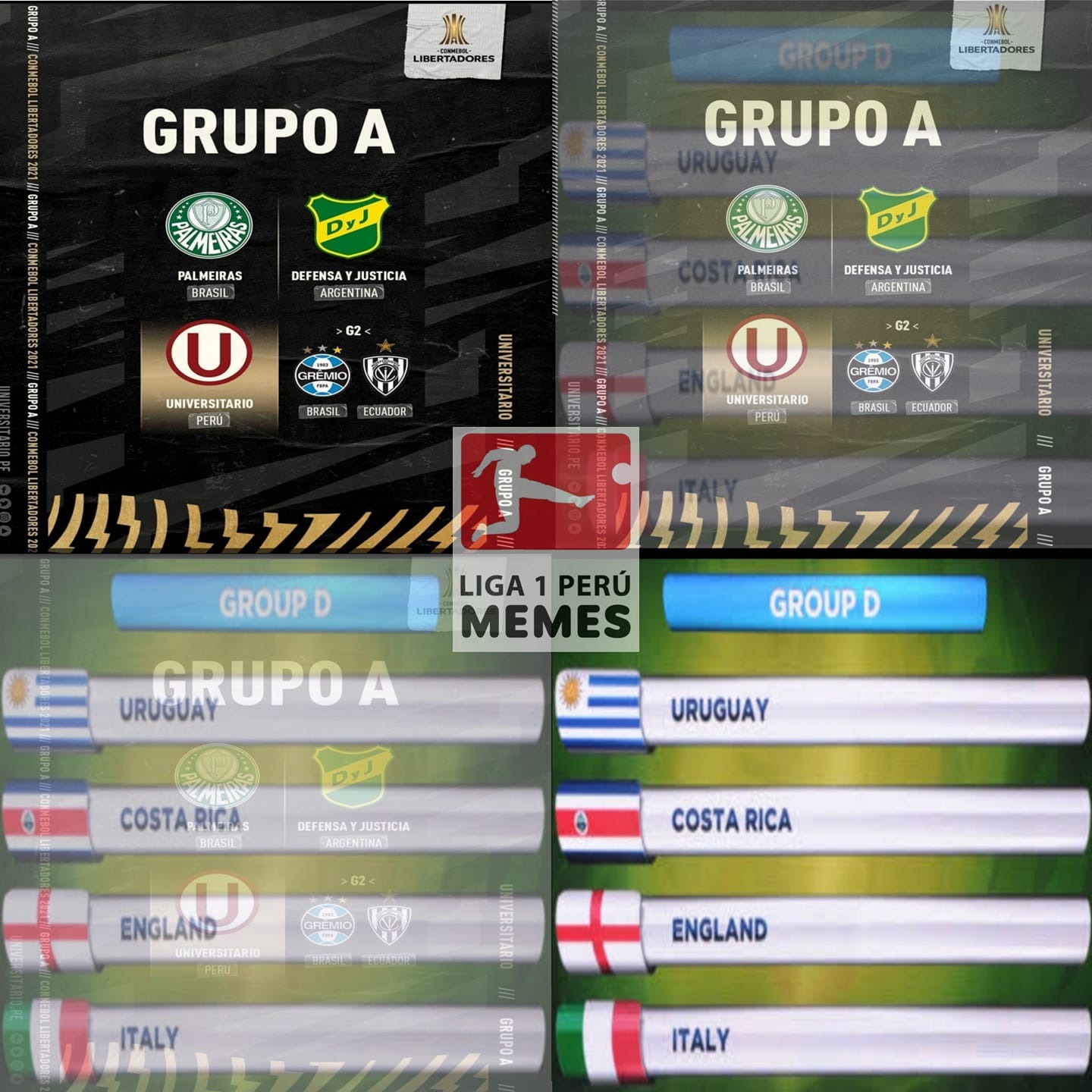 Universitario y Sporting Cristal protagonizan memes tras el sorteo de la Libertadores 2021.