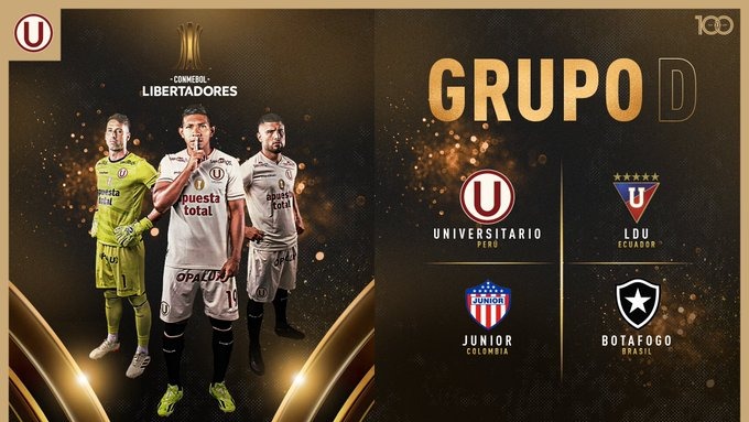 Universitario integra el Grupo D de la Copa Libertadores 2024. | Foto: Universitario.