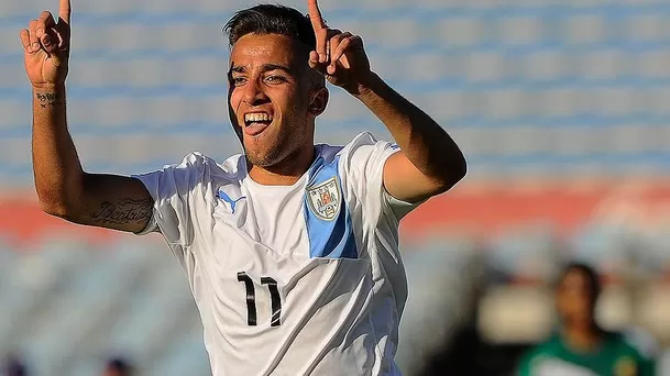 Franco Acosta integró las selecciones juveniles uruguayas | Foto: Ovación Uruguay.