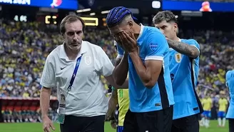 Uruguay confirma lesión de Araujo a puertas de la semifinal