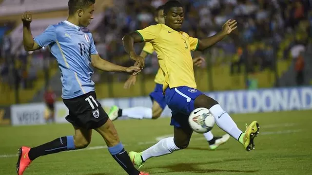 Uruguay derrotó a Brasil y lidera el grupo B del Sudamericano Sub 20