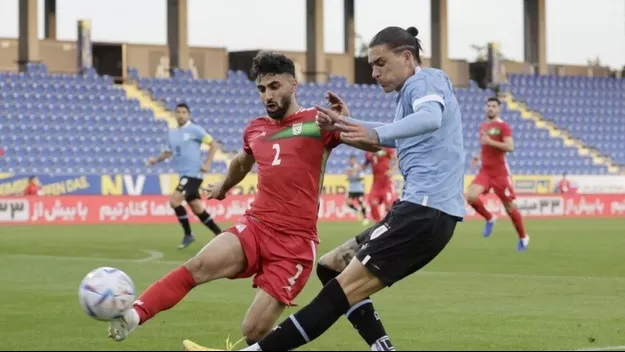 Uruguay perdió 1-0 ante Irán en amistoso previo a Qatar 2022