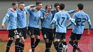 Uruguay venció 2-1 a Corea del Sur en el segundo amistoso de su gira asiática