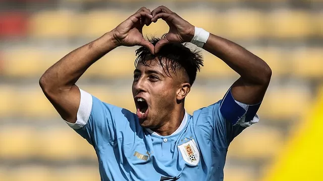 Uruguay venció 2-1 a Ecuador por el hexagonal del Sudamericano Sub-20