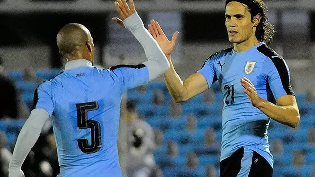 Uruguay venció 3-1 a Trinidad y Tobago antes de partir a Estados Unidos