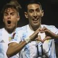 Argentina venció 1-0 a Uruguay con golazo de Di María y sumó 26 partidos invicto