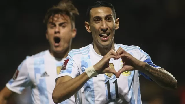 Argentina venció 1-0 a Uruguay con golazo de Di María y sumó 26 partidos invicto