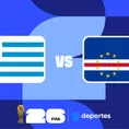 Uruguay vs Cabo Verde EN VIVO por Mundial 2026: fecha y horario