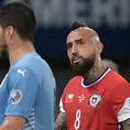 Uruguay vs. Chile: Vidal y Suárez conversaron sobre el gol charrúa en el partido