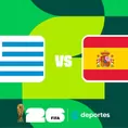 Uruguay vs España en vivo: fecha y hora del Mundial 2026