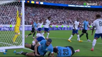 Uruguay vs. Estados Unidos: Maximiliano Araújo causó tremendo susto tras duro golpe en la cabeza