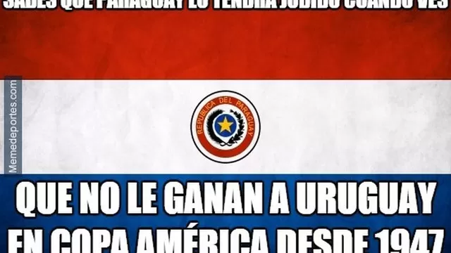 Memes del Uruguay vs. Paraguay-foto-3