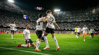 Valencia: Golazo y triunfo agónico para salir de la zona de descenso