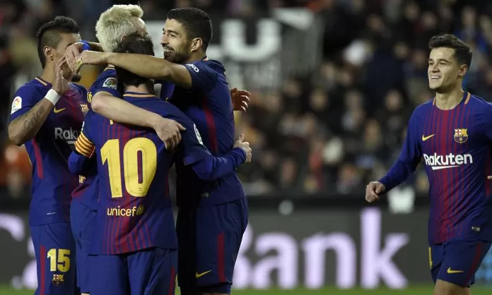 Barcelona venció 2-0 al Valencia y avanzó a la final de la Copa del Rey ...