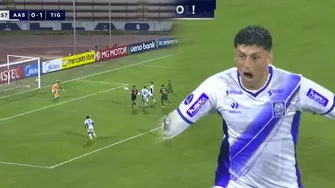 Valentín Robaldo convirtió un golazo y le dio el empate a Alianza Atlético vs Tigre por Copa Sudamericana / ESPN