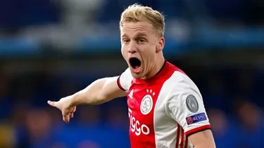 Donny van de Beek es nuevo jugador del Manchester United. | Foto: Twitter