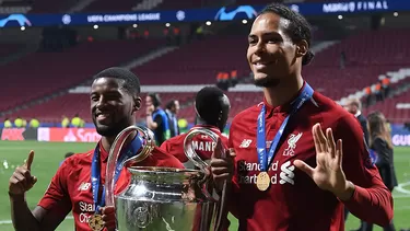 Virgil Van Dijk fue elegido el mejor jugador de la final de la Liga de Campeones. | Foto: AFP Virgil Van Dijk fue elegido el mejor jugador de la final de la Liga de Campeones. | Foto: AFP