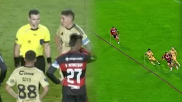 VAR anuló empate de Cusco FC vs Flamengo por posición adelantada