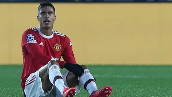 Varane sufrió una nueva lesión muscular en el Manchester United