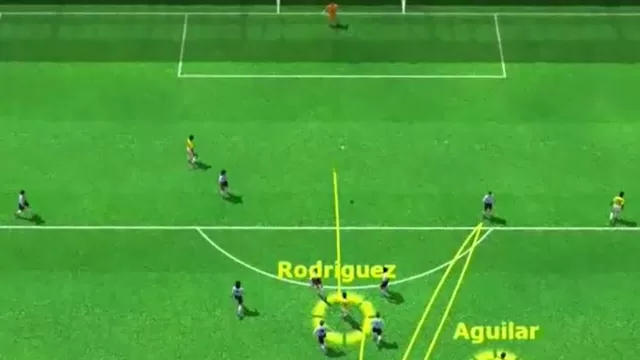 Vea en 3D los golazos de James Rodríguez en el triunfo de Colombia