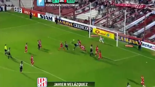 Vea el golazo de chalaca con que le empataron al Argentinos de Riquelme