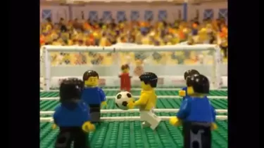 Vea el golazo de James Rodríguez a Uruguay en versión Lego Vea el golazo de James Rodríguez a Uruguay en versión Lego