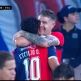 Veguetti convirtió el 1-0 de Cerro Porteño vs Sporting Cristal