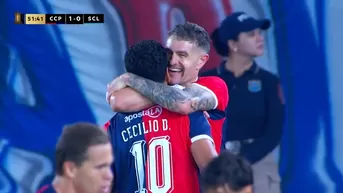 Veguetti convirtió el 1-0 de Cerro Porteño vs Sporting Cristal