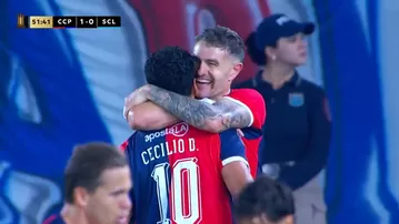 Veguetti convirtió el 1-0 de Cerro Porteño vs Sporting Cristal