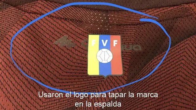 Venezuela compró camisetas para enfrentar a Cataluña en amistoso