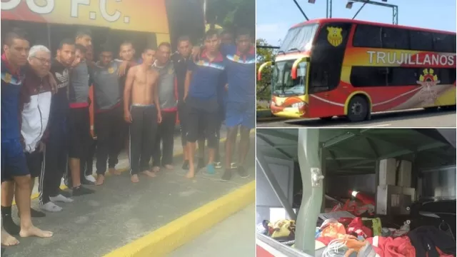 Venezuela: plantel del Trujillanos FC sufrió robo en carretera