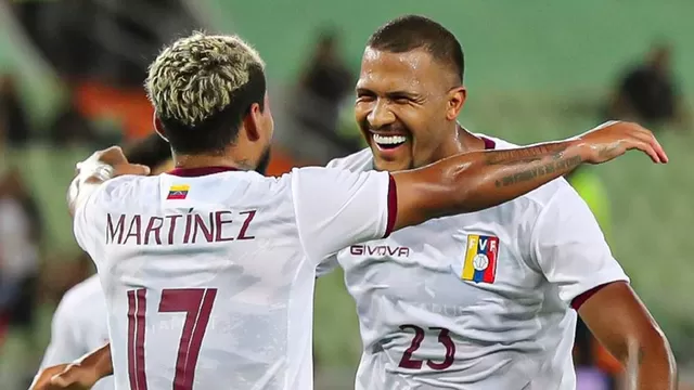 Con goles de Josef Martínez y Salomón Rondón, la 'Vinotinto' salió airoso ante su rival mundialista. | Video: Televen