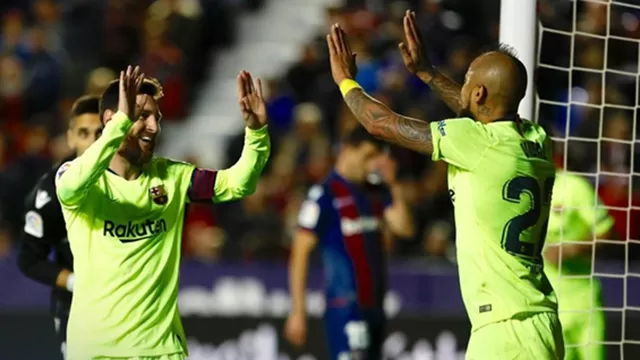 Barcelona hizo 34 puntos en la Liga Santander. | Foto: AFP