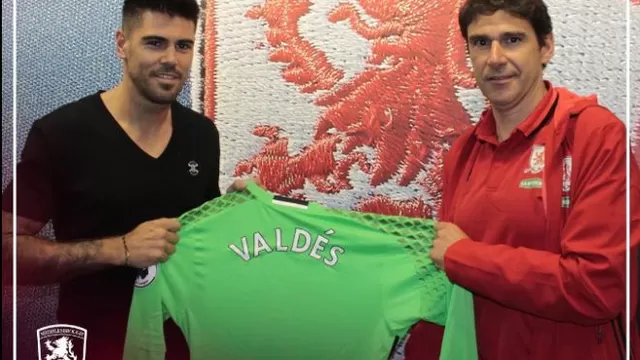 Víctor Valdés fichó por Middlesbrough para las dos próximas temporadas
