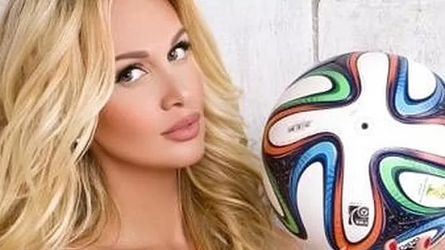 Victoria Lopyreva, la modelo imagen del Mundial 2018.