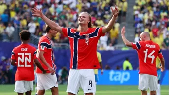 Haaland manda a casa a Brasil: golazo, doblete y clasificación de Noruega