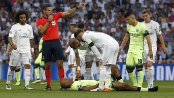 Vincent Kompany: así sufrió dolorosa lesión ante el Real Madrid