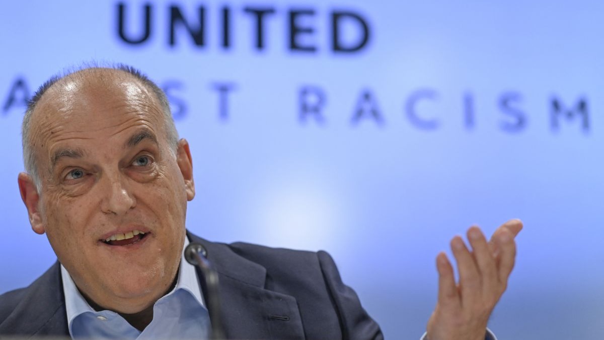 Vinicius: Un arrepentido Javier Tebas pide perdón al brasileño
