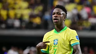 Vinicius Jr. se responsabilizó de eliminación de Brasil / Foto: AFP / Video: Conmebol