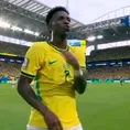 Vinicius Jr metió los pasos prohibidos: GOLAZO para el 2-0 de Brasil ante Escocia