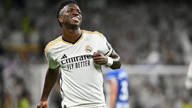 Vinicius Junior se mostró optimista de conseguir la Champions League, incluso mencionó la Copa América / Foto: AFP