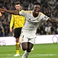 ¡Vinicius Junior da el segundo! Real Madrid vence 2-0 a Borussia Dortmund