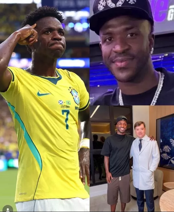 Vinicius Junior Se Oper La Cara Armonizaci n De Ment n Para El Crack 
