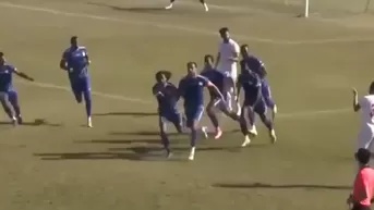 Espectacular golazo de chalaca en el fútbol de Egipto