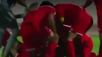 Viral: Golazo de media cancha en el fútbol de Irak