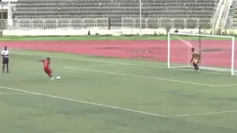 Viral: En Nigeria se ejecutó el peor penal de la historia del fútbol